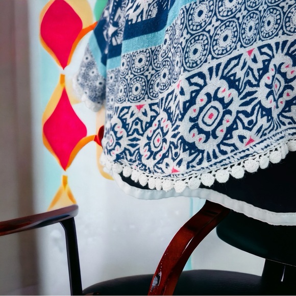 Lorimer NYC BoHo Lace Trim Tank Top size XS - Picture 2 of 11